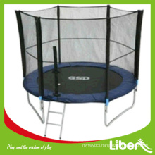 Children Round Trampoline With Safety Tent